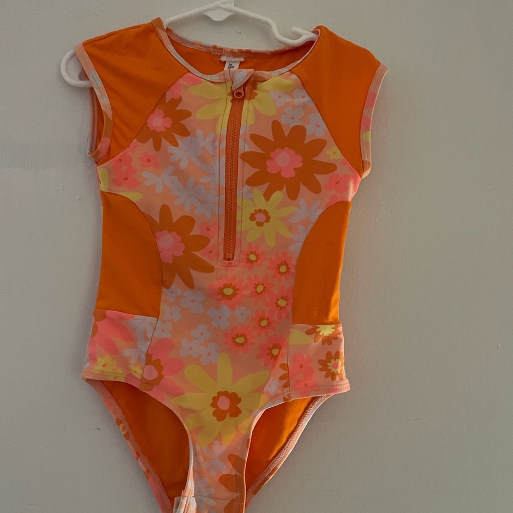 Lightly used girls swimsuits size 5 and 5/6 XS
